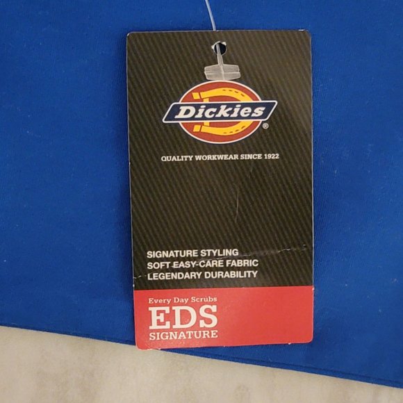 Dickies EDS Signature Mens Blue Scrub Bottoms Size XS - Picture 3 of 7